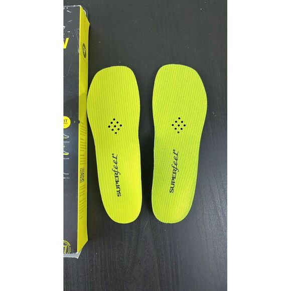 Superfeet Insoles Sz.A Yellow Juniors 13.5-2 Low Profile Low Volume - Picture 3 of 6